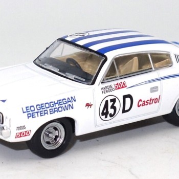 Road Ragers - Valiant Charger E38 R/T Race Car 1971 Bathurst Geoghegan / Brown No 43D - Scale 1:64