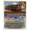Cooee DIECAST W6 CLASS MELBOURNE TRAM CITY CIRCLE LINE Keyring (N Scale)