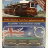 Cooee DIECAST W6 CLASS MELBOURNE TRAM CITY CIRCLE LINE Keyring (N Scale)