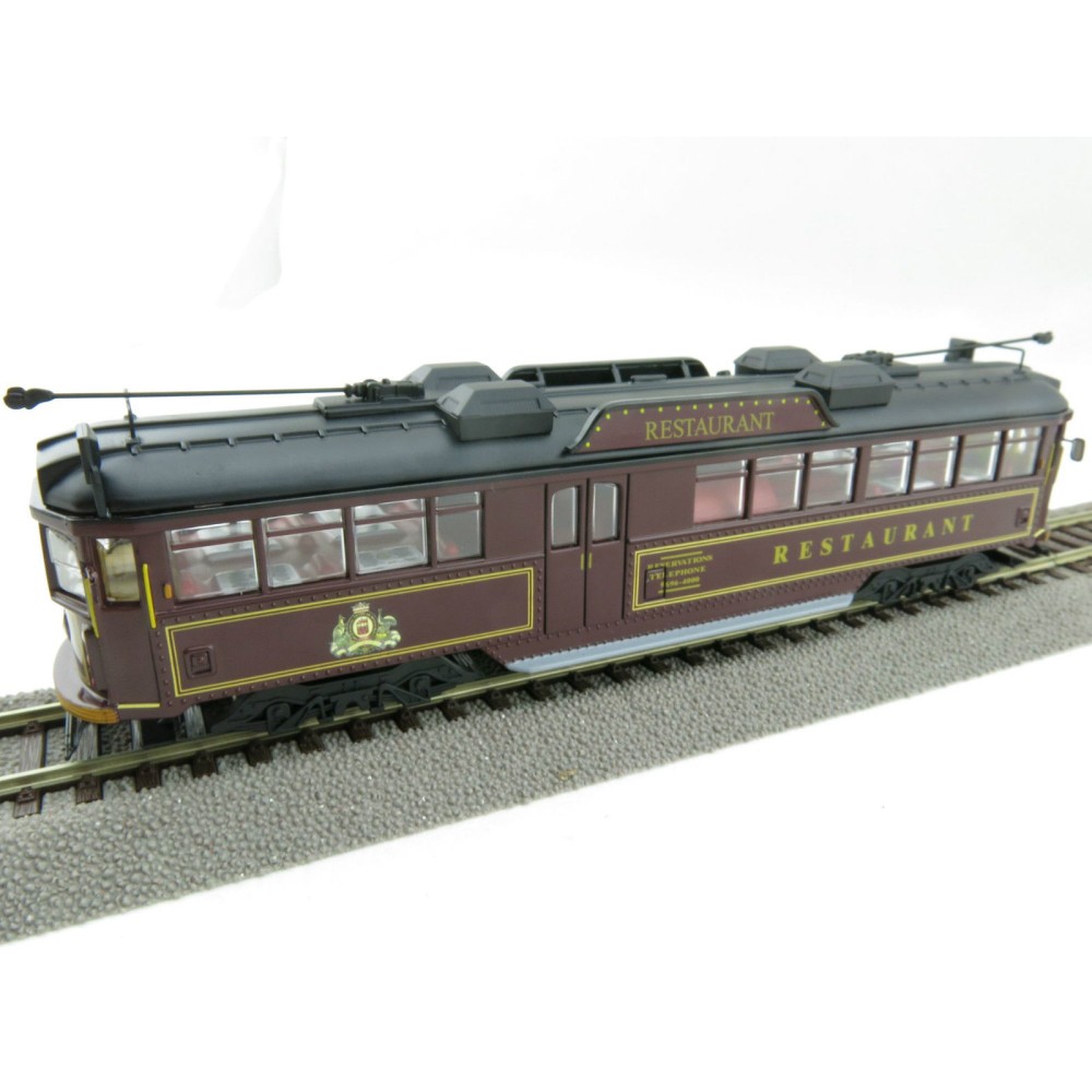 Cooee ELECTRIC POWERED W6 CLASS DIECAST MELBOURNE TRAM RESTAURANT 938 BELA 1:76