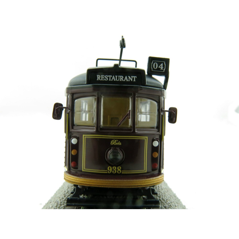 Cooee ELECTRIC POWERED W6 CLASS DIECAST MELBOURNE TRAM RESTAURANT 938 BELA 1:76