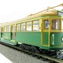 Cooee ELECTRIC POWERED W6 CLASS MELBOURNE TRAM GREEN RATTLER The Met NO 975 1:76