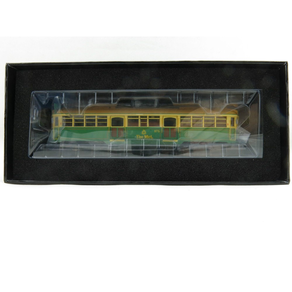 Cooee ELECTRIC POWERED W6 CLASS MELBOURNE TRAM GREEN RATTLER The Met NO 975 1:76