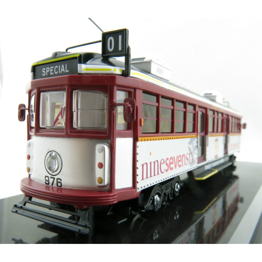 Cooee Static W6 CLASS DIECAST MELBOURNE TRAM BENDIGO RESTAURANT Nine Seven 1:76