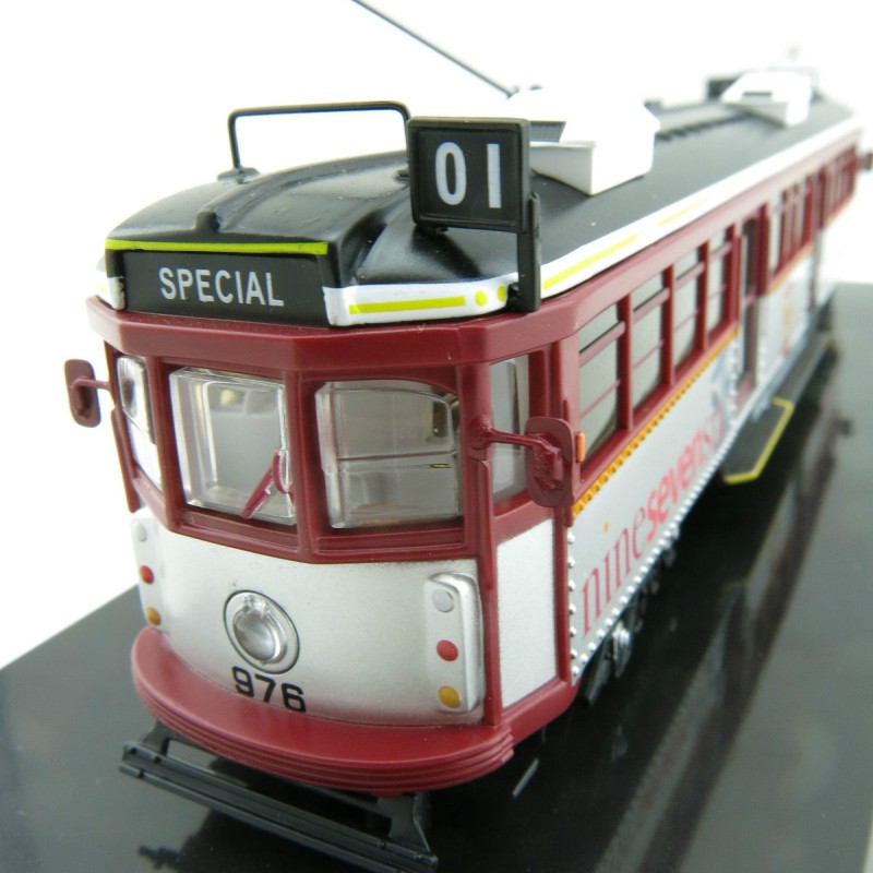 Cooee Static W6 CLASS DIECAST MELBOURNE TRAM BENDIGO RESTAURANT Nine Seven 1:76