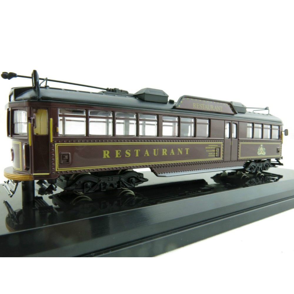 Cooee Static W6 CLASS DIECAST MELBOURNE TRAM TRAM RESTAURANT No. 938 BELA 1:76