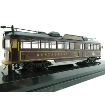 Cooee Static W6 CLASS DIECAST MELBOURNE TRAM TRAM RESTAURANT No. 938 BELA 1:76