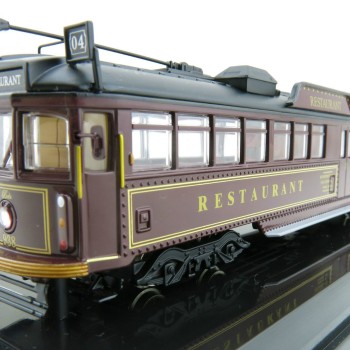 Cooee Static W6 CLASS DIECAST MELBOURNE TRAM TRAM RESTAURANT No. 938 BELA 1:76