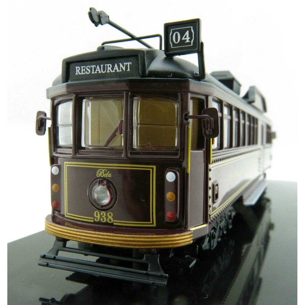 Cooee Static W6 CLASS DIECAST MELBOURNE TRAM TRAM RESTAURANT No. 938 BELA 1:76