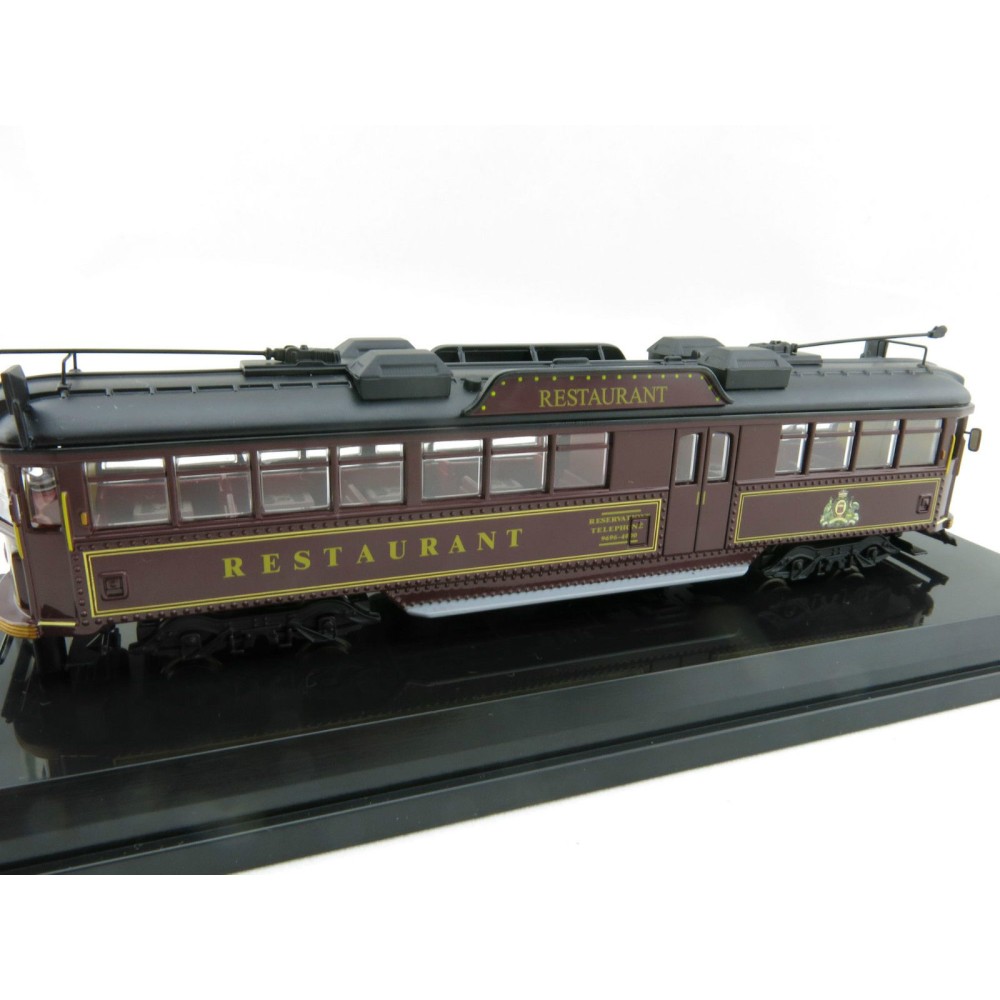 Cooee Static W6 CLASS DIECAST MELBOURNE TRAM TRAM RESTAURANT No. 938 BELA 1:76