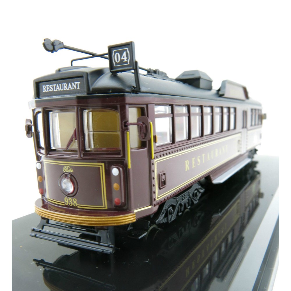 Cooee Static W6 CLASS DIECAST MELBOURNE TRAM TRAM RESTAURANT No. 938 BELA 1:76