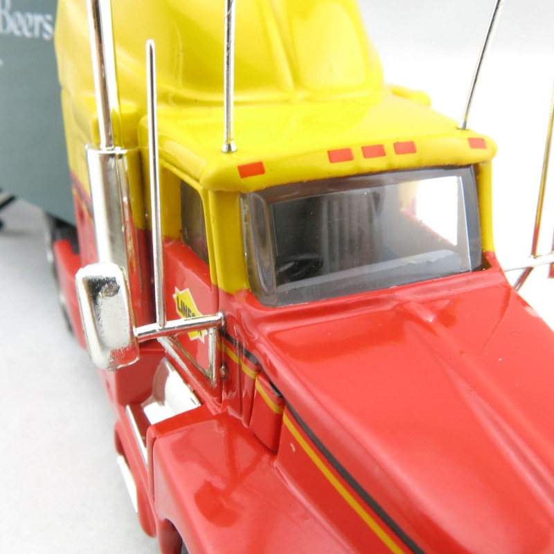 P.E.M. - World Car Collectables Australian Kenworth T600 A LINFOX WITH XXXX Beer QLD Trailer - Scale 1:64