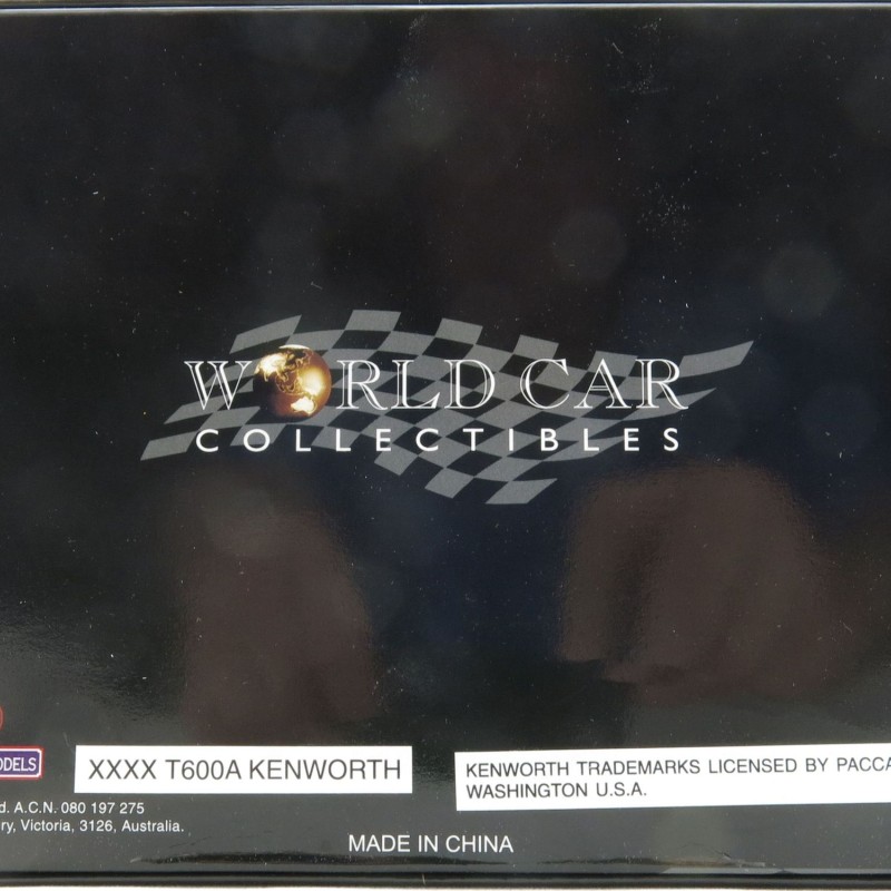 P.E.M. - World Car Collectables Australian Kenworth T600 A LINFOX WITH XXXX Beer QLD Trailer - Scale 1:64