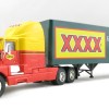 P.E.M. - World Car Collectables Australian Kenworth T600 A LINFOX WITH XXXX Beer QLD Trailer - Scale 1:64