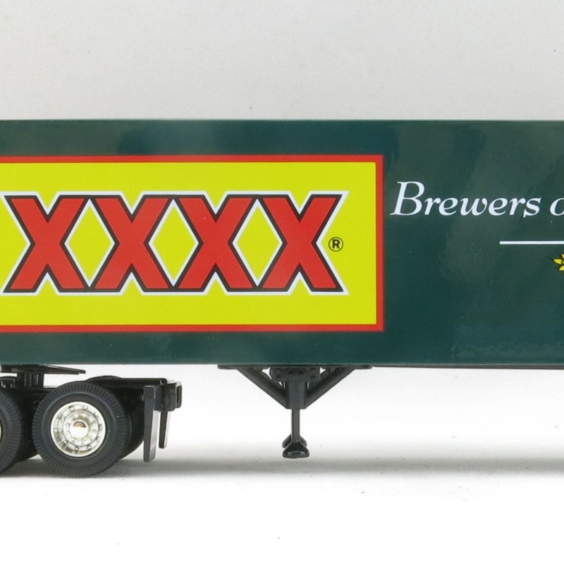 P.E.M. - World Car Collectables Australian Kenworth T600 A LINFOX WITH XXXX Beer QLD Trailer - Scale 1:64