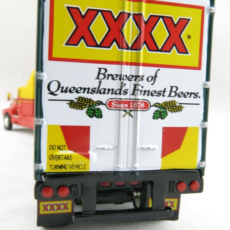 P.E.M. - World Car Collectables Australian Kenworth T600 A LINFOX WITH XXXX Beer QLD Trailer - Scale 1:64