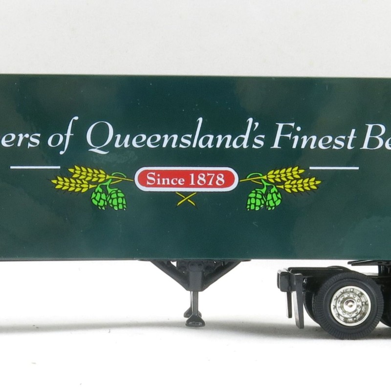 P.E.M. - World Car Collectables Australian Kenworth T600 A LINFOX WITH XXXX Beer QLD Trailer - Scale 1:64