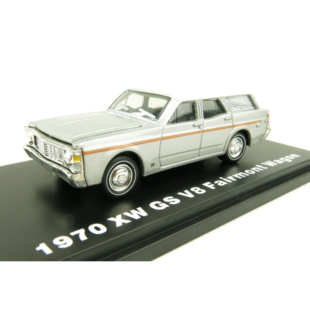 Road Ragers - 1970 Ford Falcon XW GS Fairmont V8 Wagon - Silver Fox - Scale 1:64