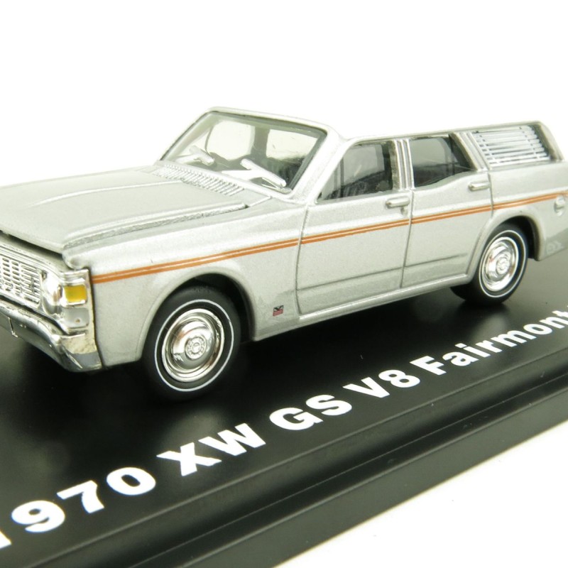 Road Ragers - 1970 Ford Falcon XW GS Fairmont V8 Wagon - Silver Fox - Scale 1:64