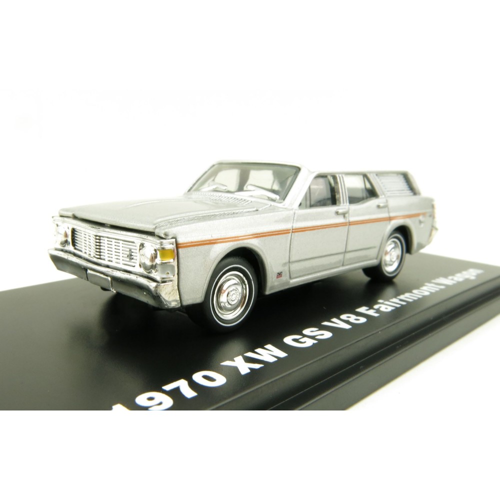 Road Ragers - 1970 Ford Falcon XW GS Fairmont V8 Wagon - Silver Fox - Scale 1:64