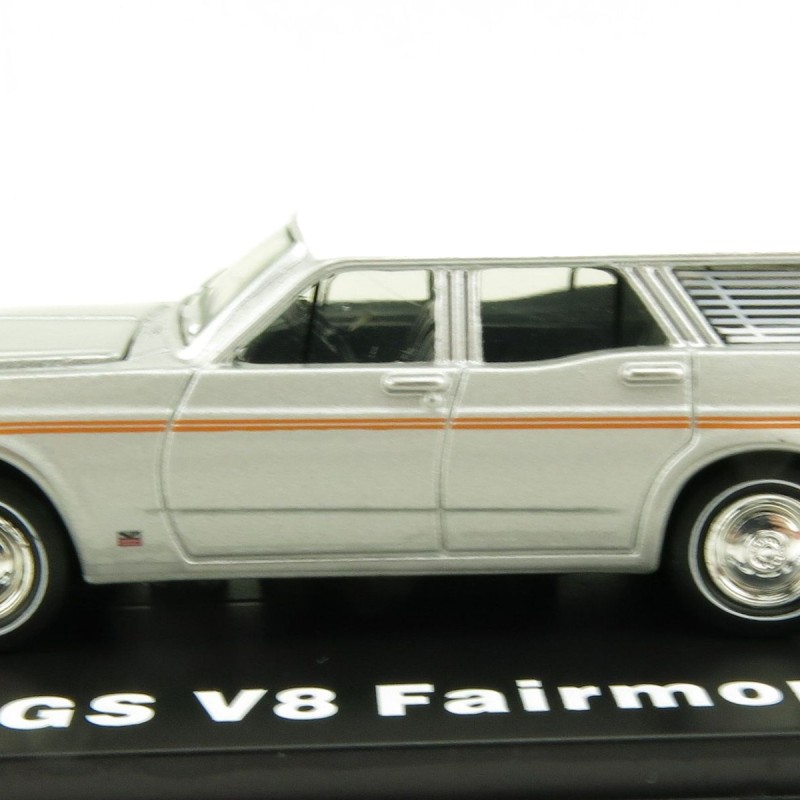 Road Ragers - 1970 Ford Falcon XW GS Fairmont V8 Wagon - Silver Fox - Scale 1:64