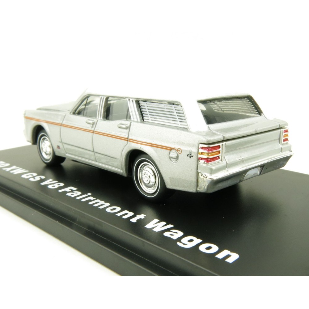 Road Ragers - 1970 Ford Falcon XW GS Fairmont V8 Wagon - Silver Fox - Scale 1:64
