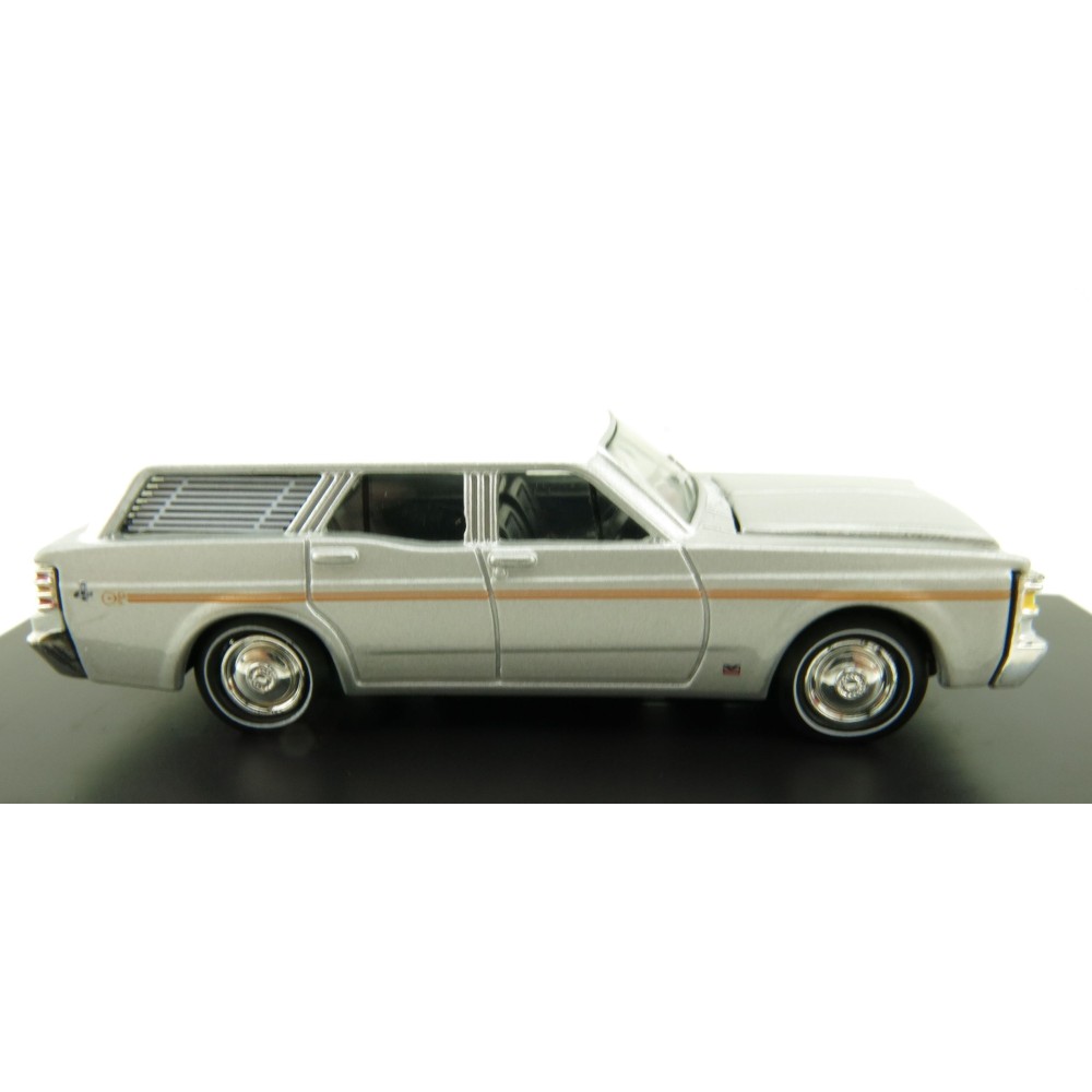 Road Ragers - 1970 Ford Falcon XW GS Fairmont V8 Wagon - Silver Fox - Scale 1:64