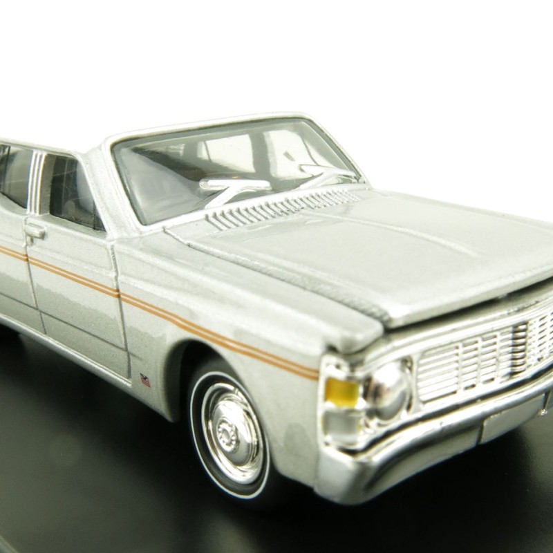 Road Ragers - 1970 Ford Falcon XW GS Fairmont V8 Wagon - Silver Fox - Scale 1:64