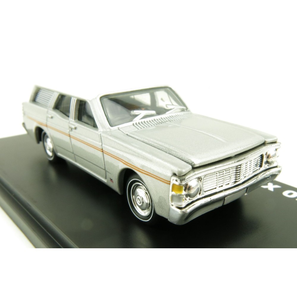 Road Ragers - 1970 Ford Falcon XW GS Fairmont V8 Wagon - Silver Fox - Scale 1:64