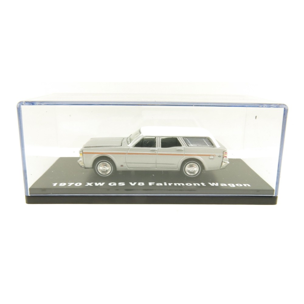 Road Ragers - 1970 Ford Falcon XW GS Fairmont V8 Wagon - Silver Fox - Scale 1:64