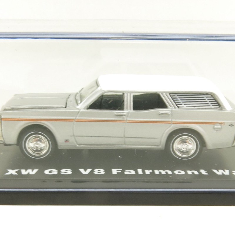 Road Ragers - 1970 Ford Falcon XW GS Fairmont V8 Wagon - Silver Fox - Scale 1:64