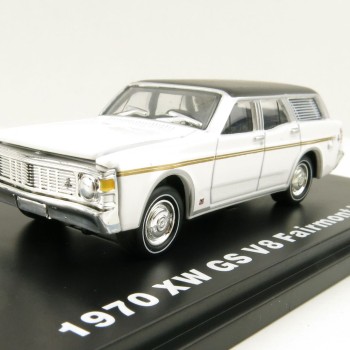 Road Ragers - 1970 Ford Falcon XW GS Fairmont V8 Wagon - Sno White  - Scale 1:64