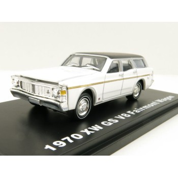 Road Ragers - 1970 Ford Falcon XW GS Fairmont V8 Wagon - Sno White  - Scale 1:64