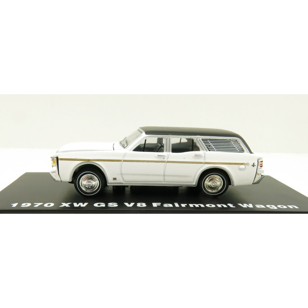 Road Ragers - 1970 Ford Falcon XW GS Fairmont V8 Wagon - Sno White  - Scale 1:64