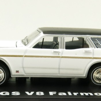 Road Ragers - 1970 Ford Falcon XW GS Fairmont V8 Wagon - Sno White  - Scale 1:64