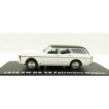 Road Ragers - 1970 Ford Falcon XW GS Fairmont V8 Wagon - Sno White  - Scale 1:64