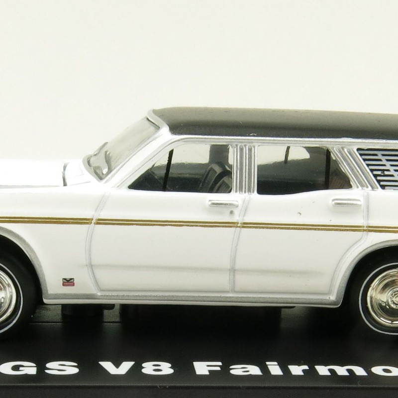 Road Ragers - 1970 Ford Falcon XW GS Fairmont V8 Wagon - Sno White  - Scale 1:64