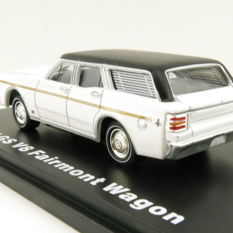 Road Ragers - 1970 Ford Falcon XW GS Fairmont V8 Wagon - Sno White  - Scale 1:64