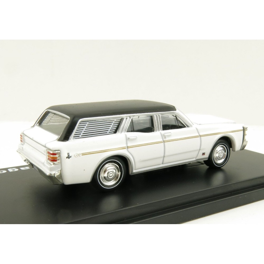 Road Ragers - 1970 Ford Falcon XW GS Fairmont V8 Wagon - Sno White  - Scale 1:64