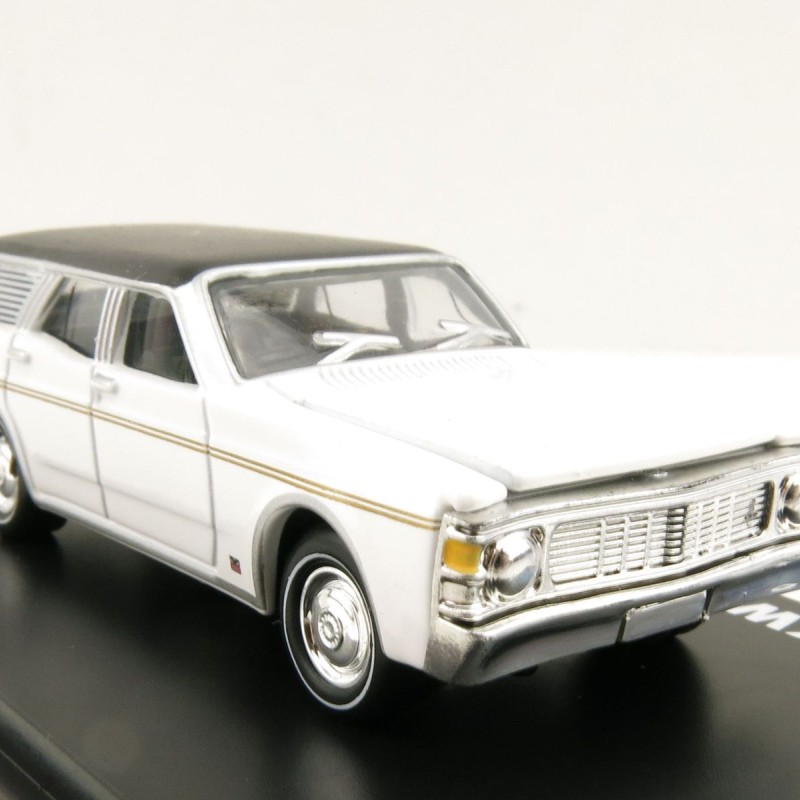 Road Ragers - 1970 Ford Falcon XW GS Fairmont V8 Wagon - Sno White  - Scale 1:64