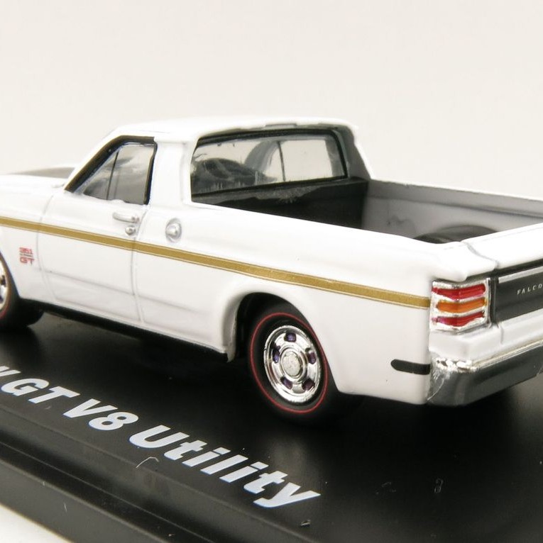 Road Ragers - 1970 Ford Falcon XW GT V8 Ute - Sno White - Scale 1:64