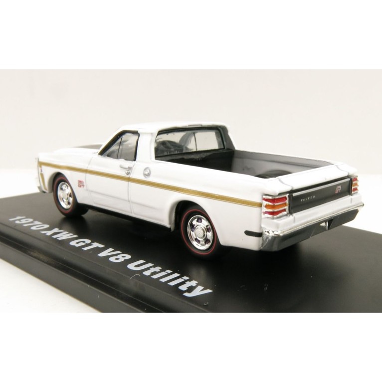 Road Ragers - 1970 Ford Falcon XW GT V8 Ute - Sno White - Scale 1:64