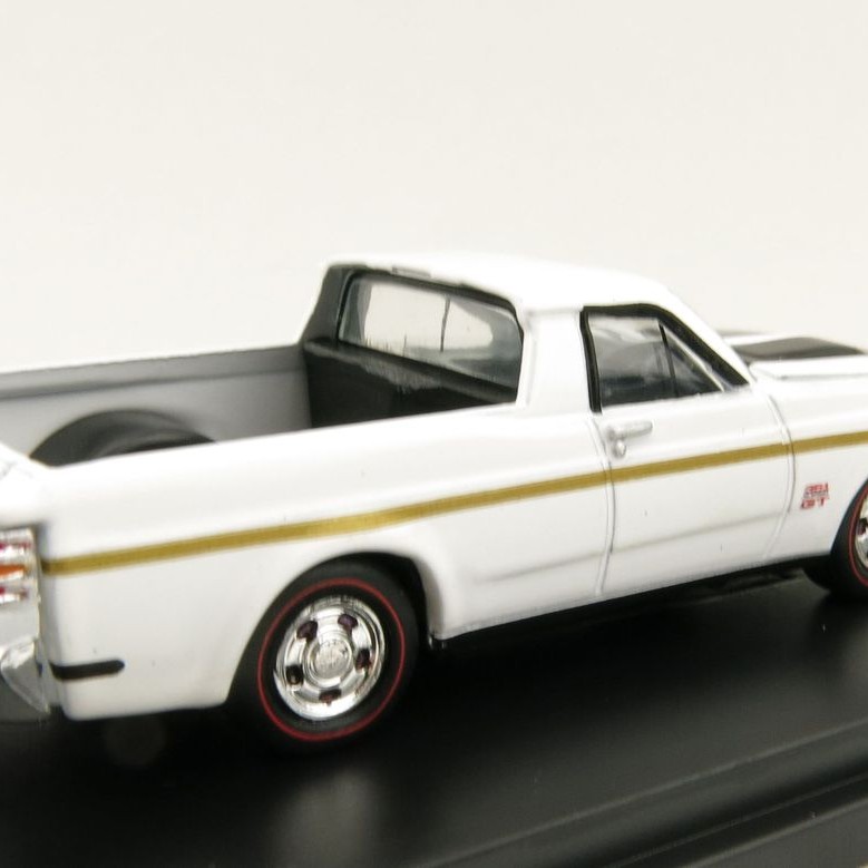 Road Ragers - 1970 Ford Falcon XW GT V8 Ute - Sno White - Scale 1:64