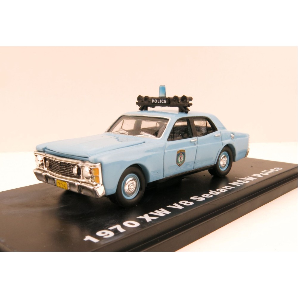 Road Ragers - 1970 Ford Falcon XW V8 Police Car - NSW Police - Scale 1:64