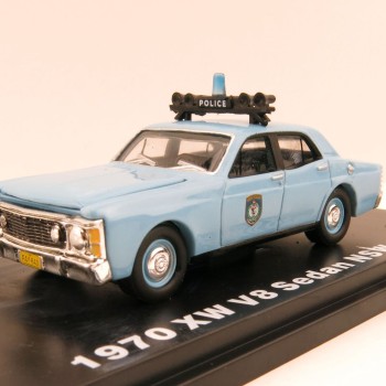 Road Ragers - 1970 Ford Falcon XW V8 Police Car - NSW Police - Scale 1:64
