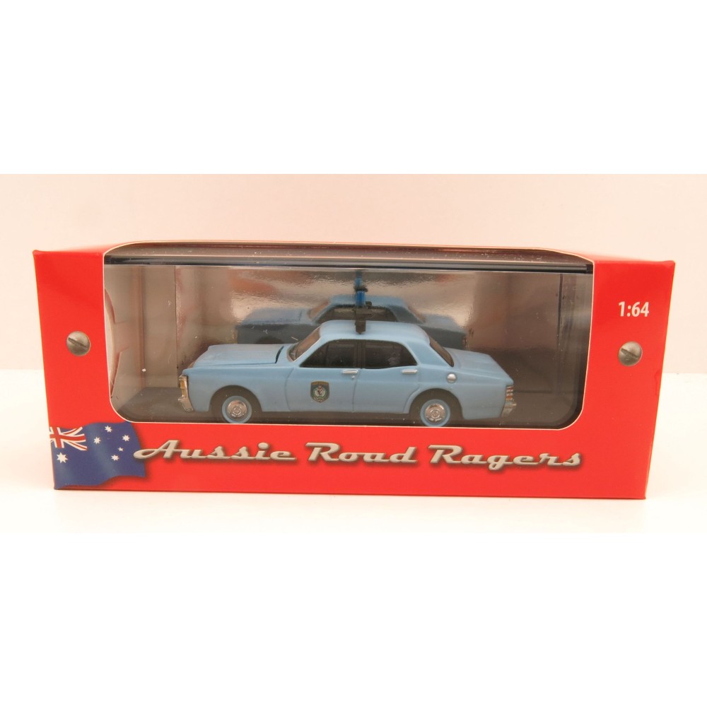 Road Ragers - 1970 Ford Falcon XW V8 Police Car - NSW Police - Scale 1:64