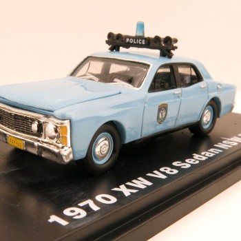 Road Ragers - 1970 Ford Falcon XW V8 Police Car - NSW Police - Scale 1:64