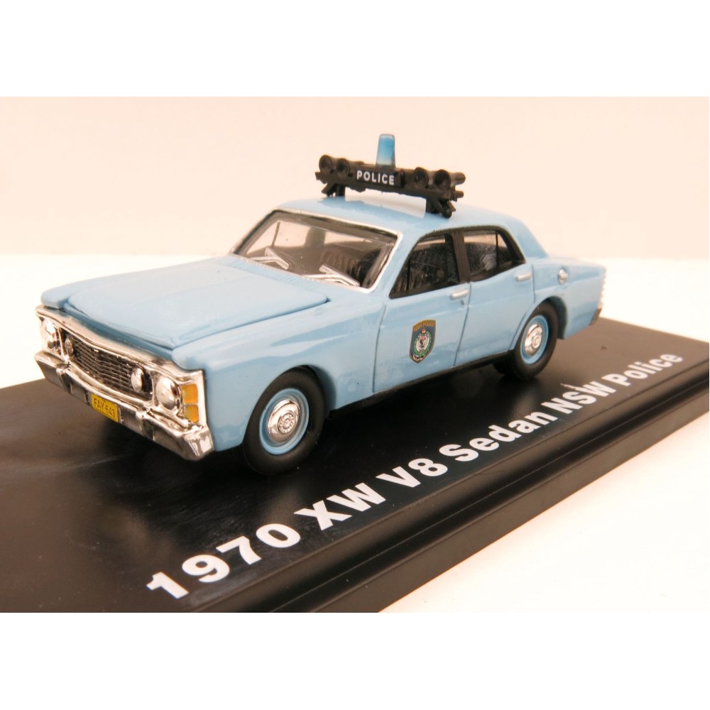 Road Ragers - 1970 Ford Falcon XW V8 Police Car - NSW Police - Scale 1:64