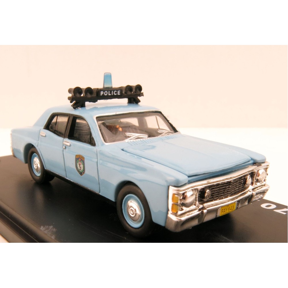 Road Ragers - 1970 Ford Falcon XW V8 Police Car - NSW Police - Scale 1:64
