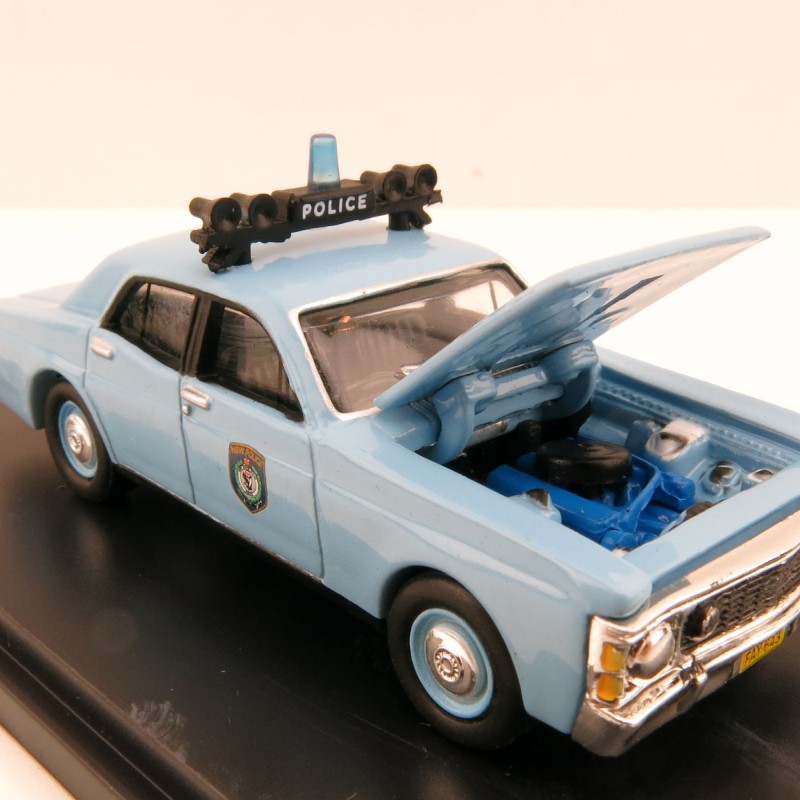 Road Ragers - 1970 Ford Falcon XW V8 Police Car - NSW Police - Scale 1:64